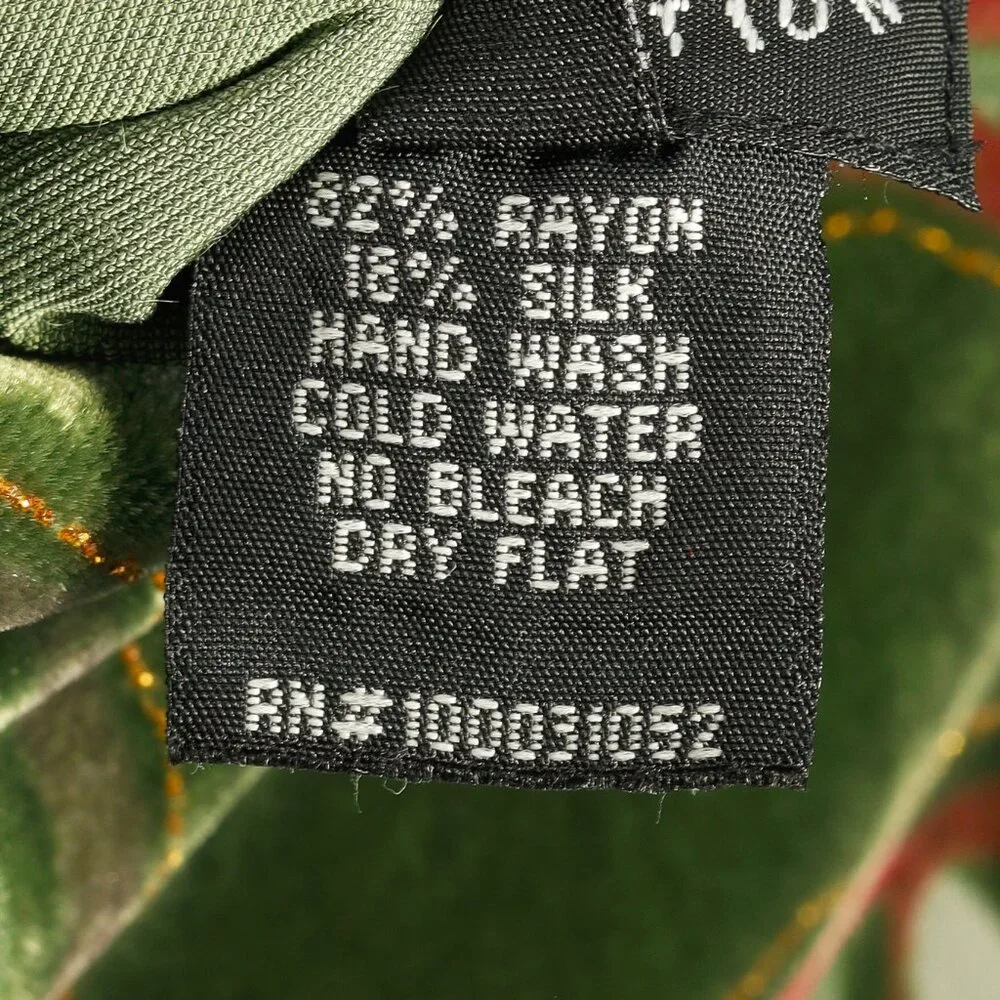 Citron Santa Monica Green Floral-Burnout Velvet Maxi Dress - Picture 8 of 9